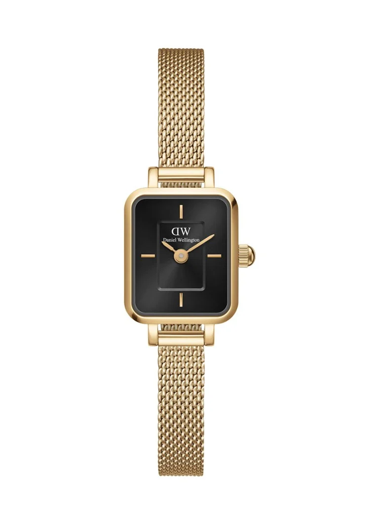 Hodinky Daniel Wellington Quadro Mini Evergold DW00100652