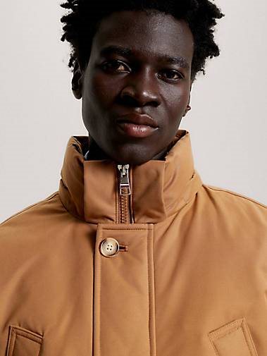 TOMMY HILFIGER Herren Daunenjacke mit Kapuze ROCKIE NON FUR DOWN PARKA