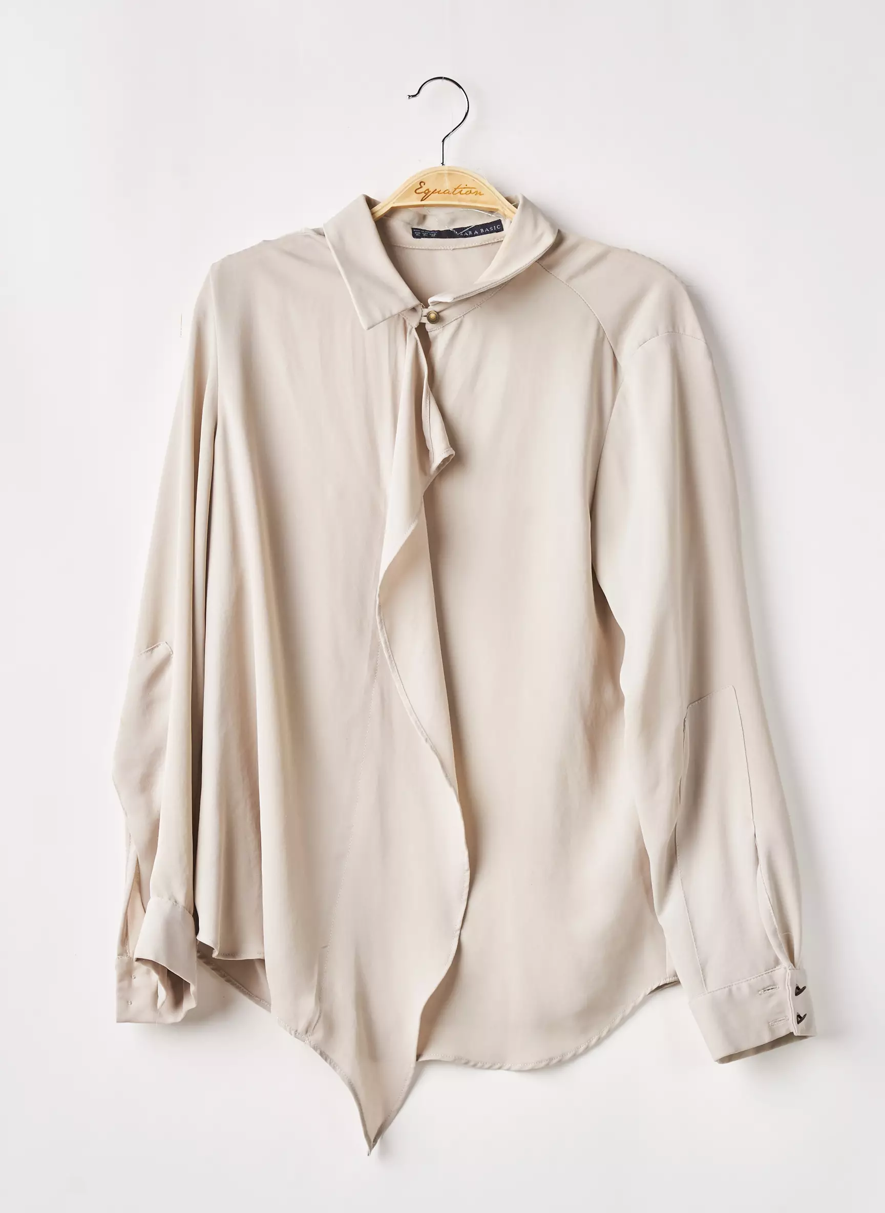 Zara Blouses Femme couleur gris
