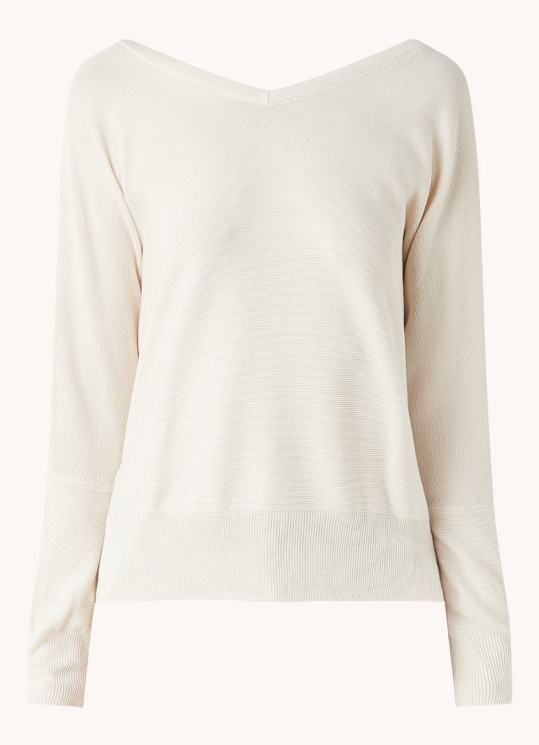 ba&sh Elsy pullover with back neckline and button detail
