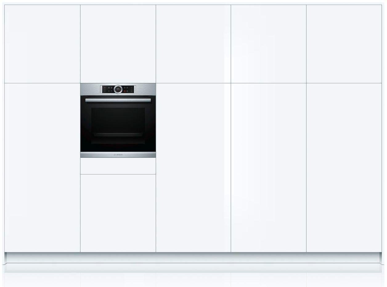 BOSCH Einbaubackofen 8 HBG632TS1, mit 3-fach-Teleskopauszug