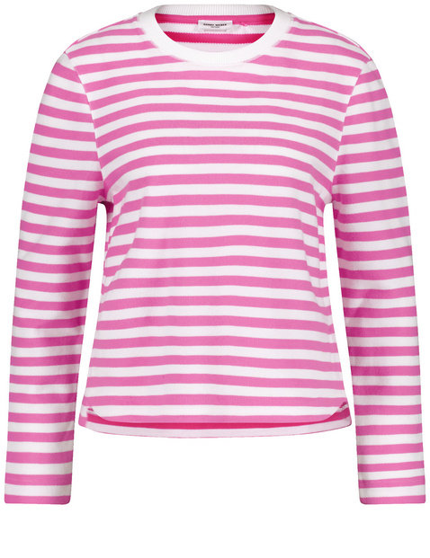 Gestreiftes Langarmshirt