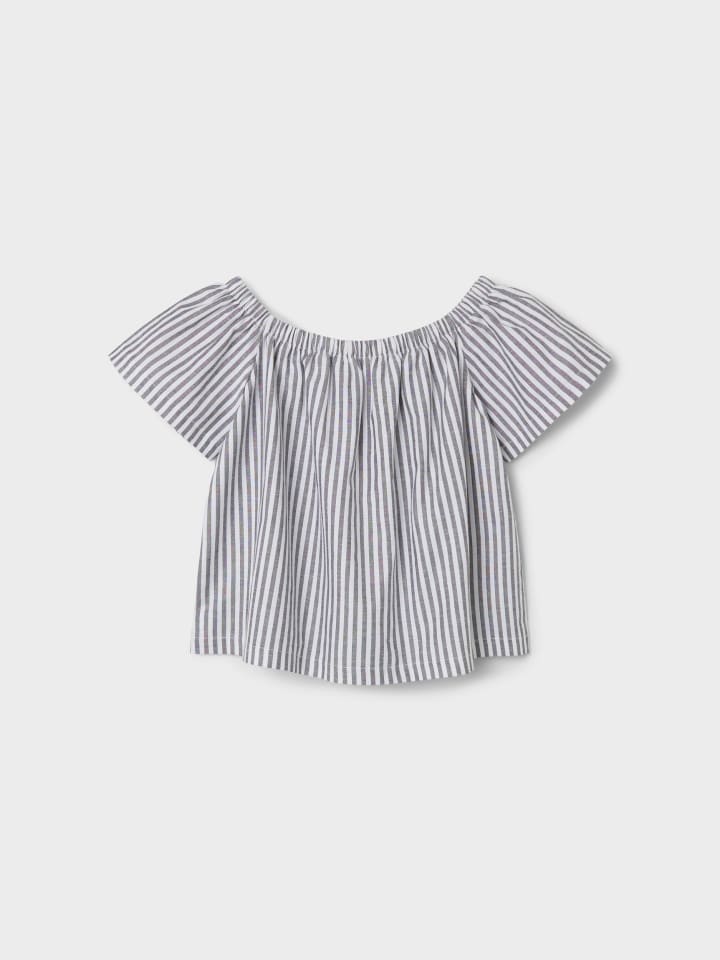 name it Bluse NKFDENIZA S/S TOP in black günstig kaufen