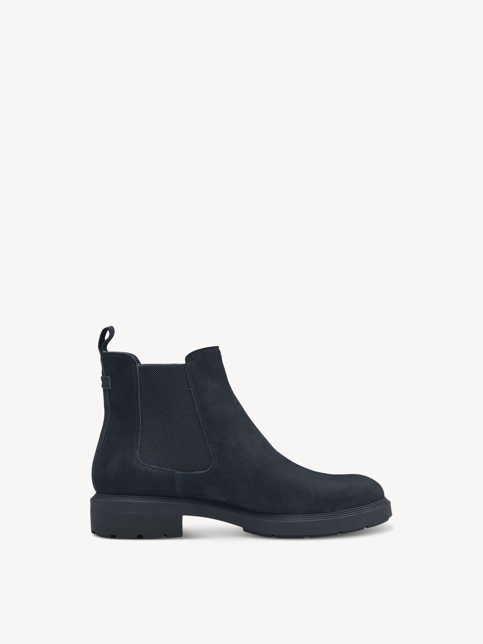 Bottine Chelsea en cuir - bleu