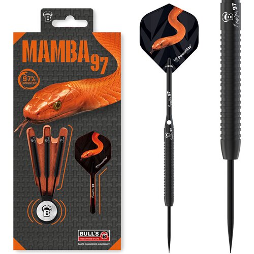 BULL'S DARTPFEIL MAMBA 97 M2 STEEL DART