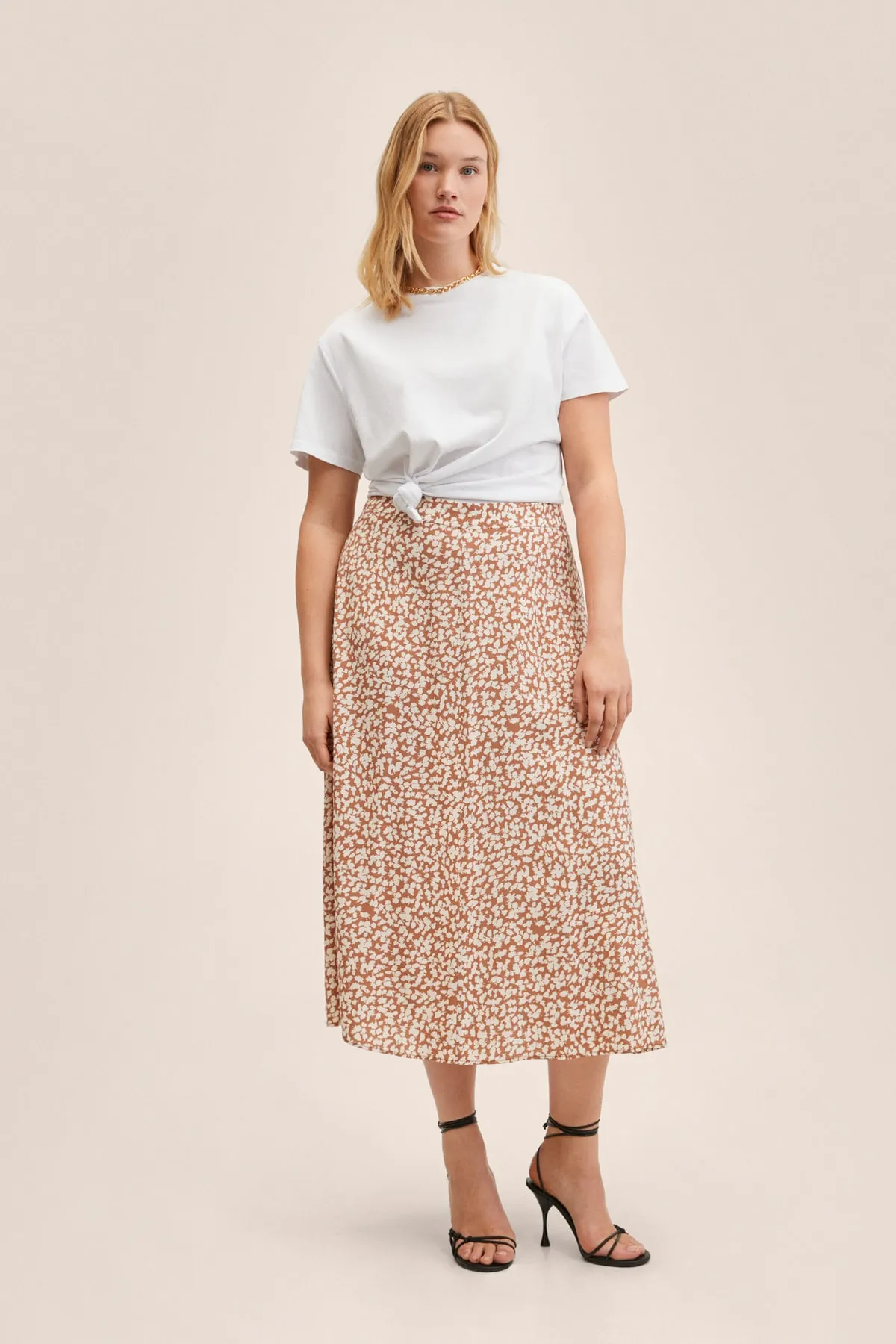 MANGO  27057118 Damen/Mädchen Braun