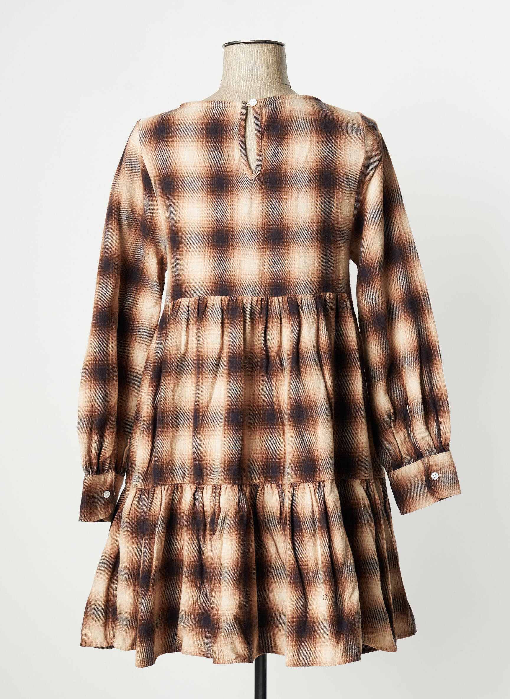 Levis Robes Mi Longues Femme couleur marron
