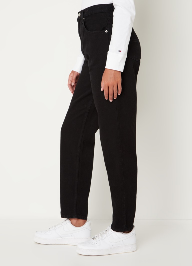 Jean mom taille haute Tommy Hilfiger à délavage coloré