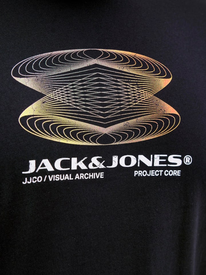 JACK & JONES PLUS T-shirt in Black günstig kaufen
