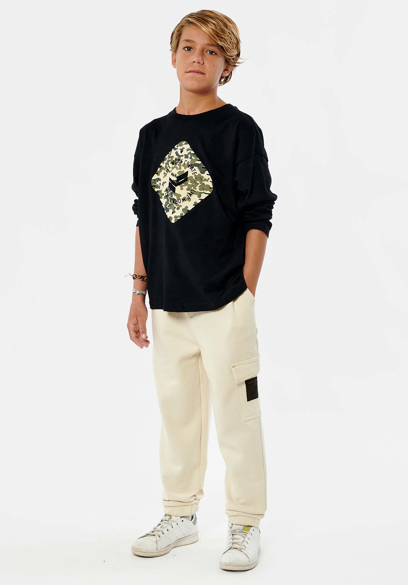 EFIL   Jogging beige garçon