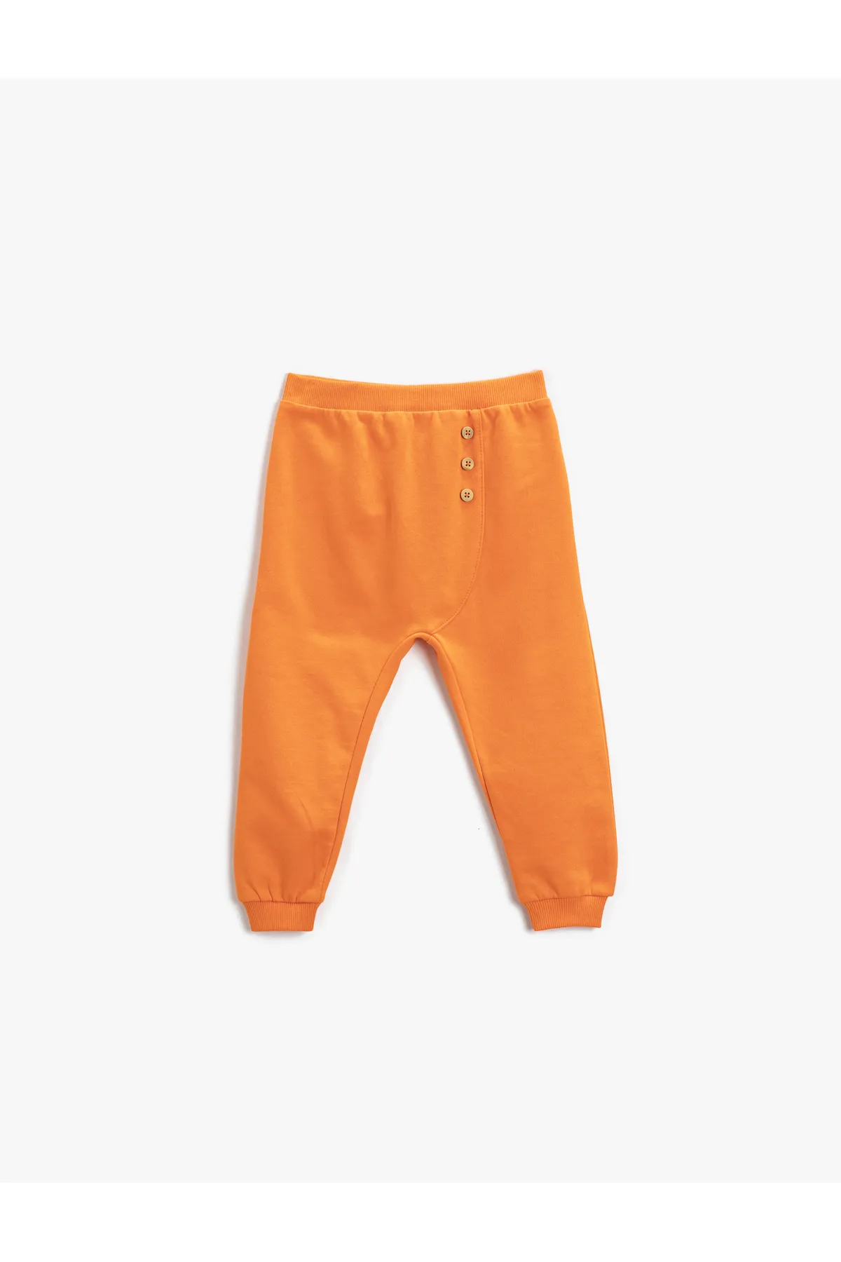 Koton  Jogger-Jogginghose mit Knopfdetail und elastischem Bund