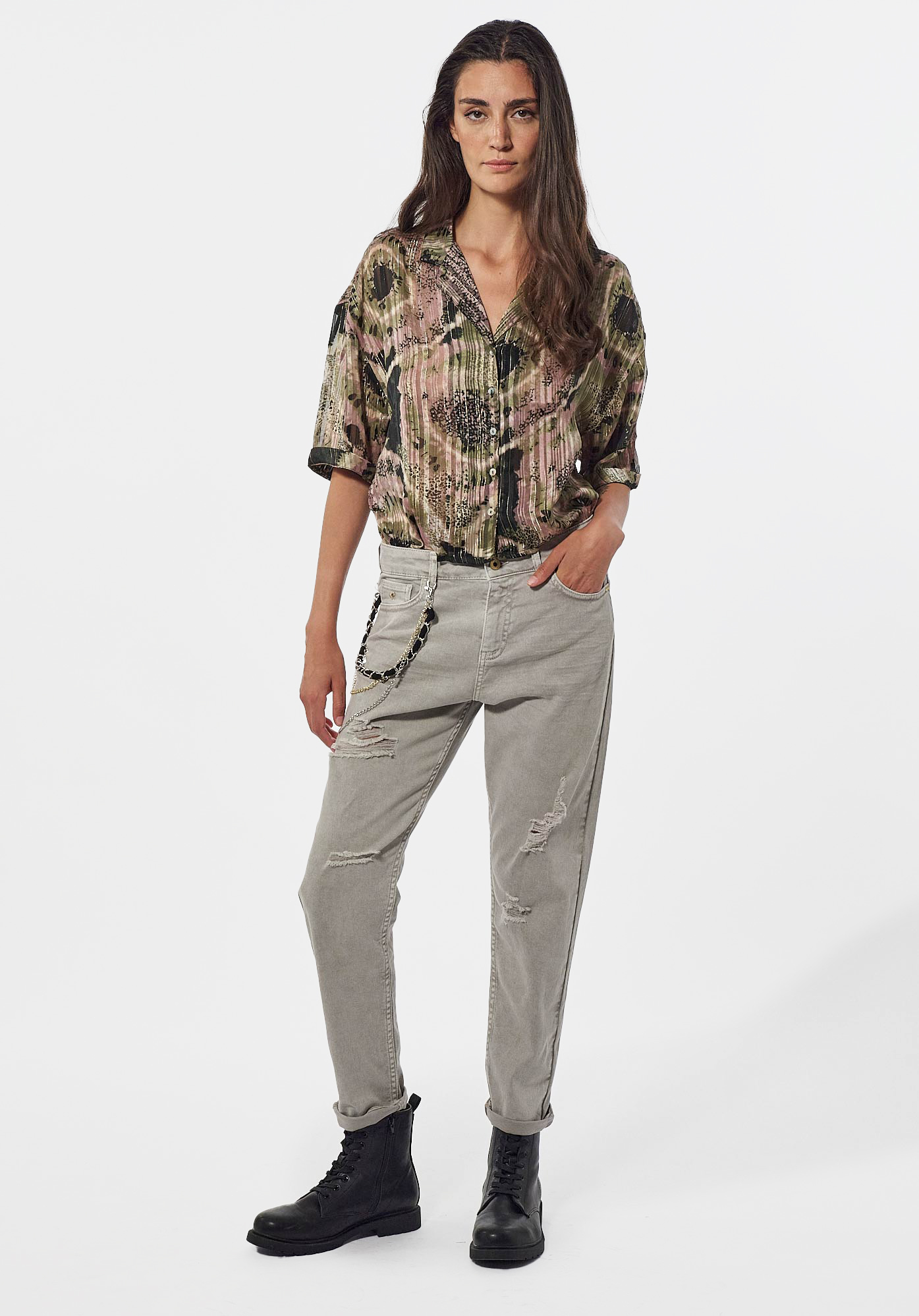 NEKA   Blouse fleurie Femme