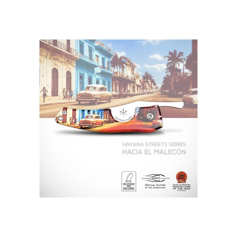Les Fines Lames Zigarrenschneider Le Petit Havanna Straßen Hacia EL Malecon