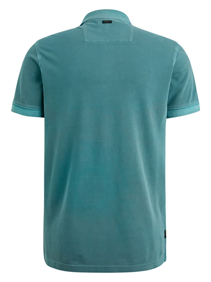PME Legend Poloshirt in Türkis günstig kaufen