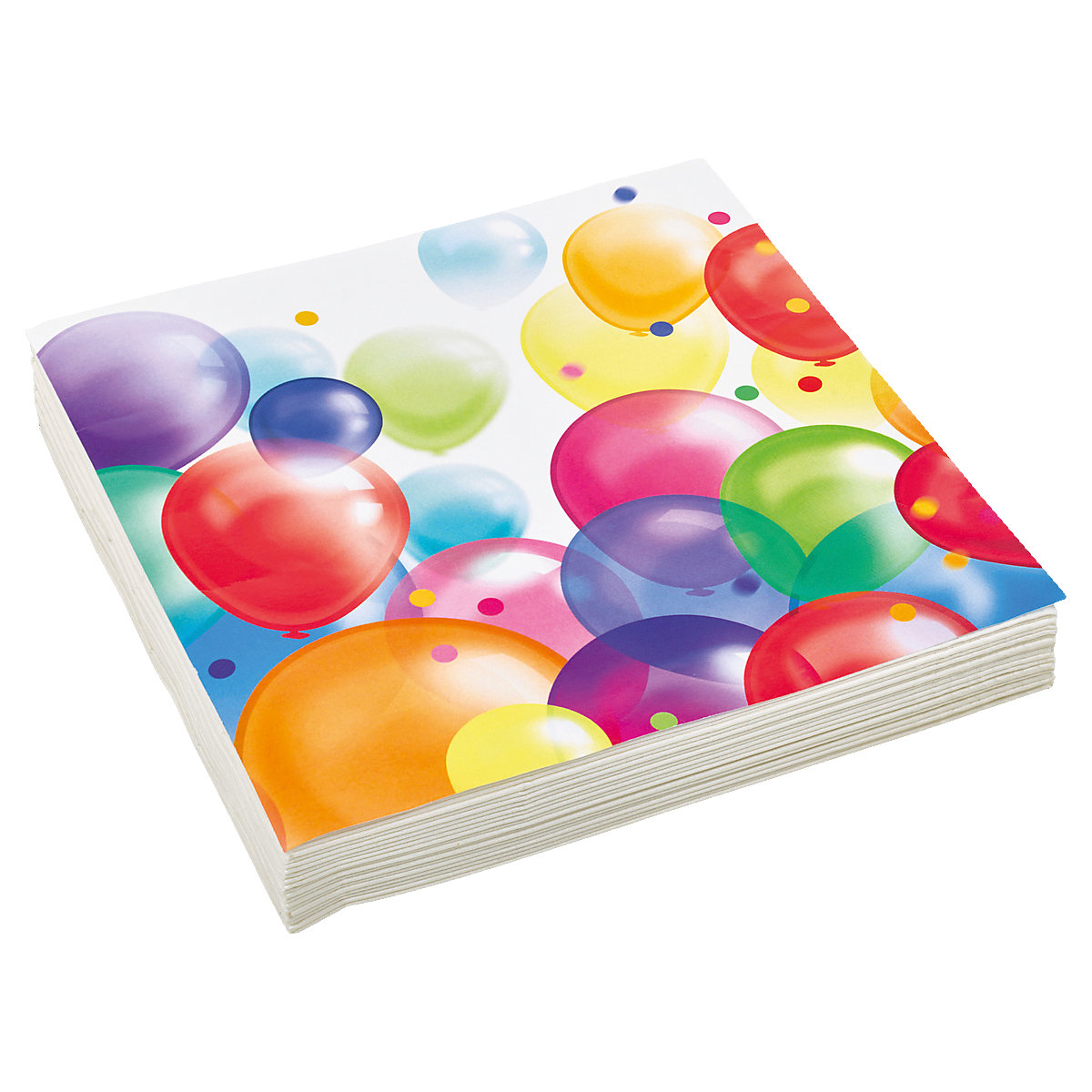 Servietten Ballons 33 cm, 16 Stück