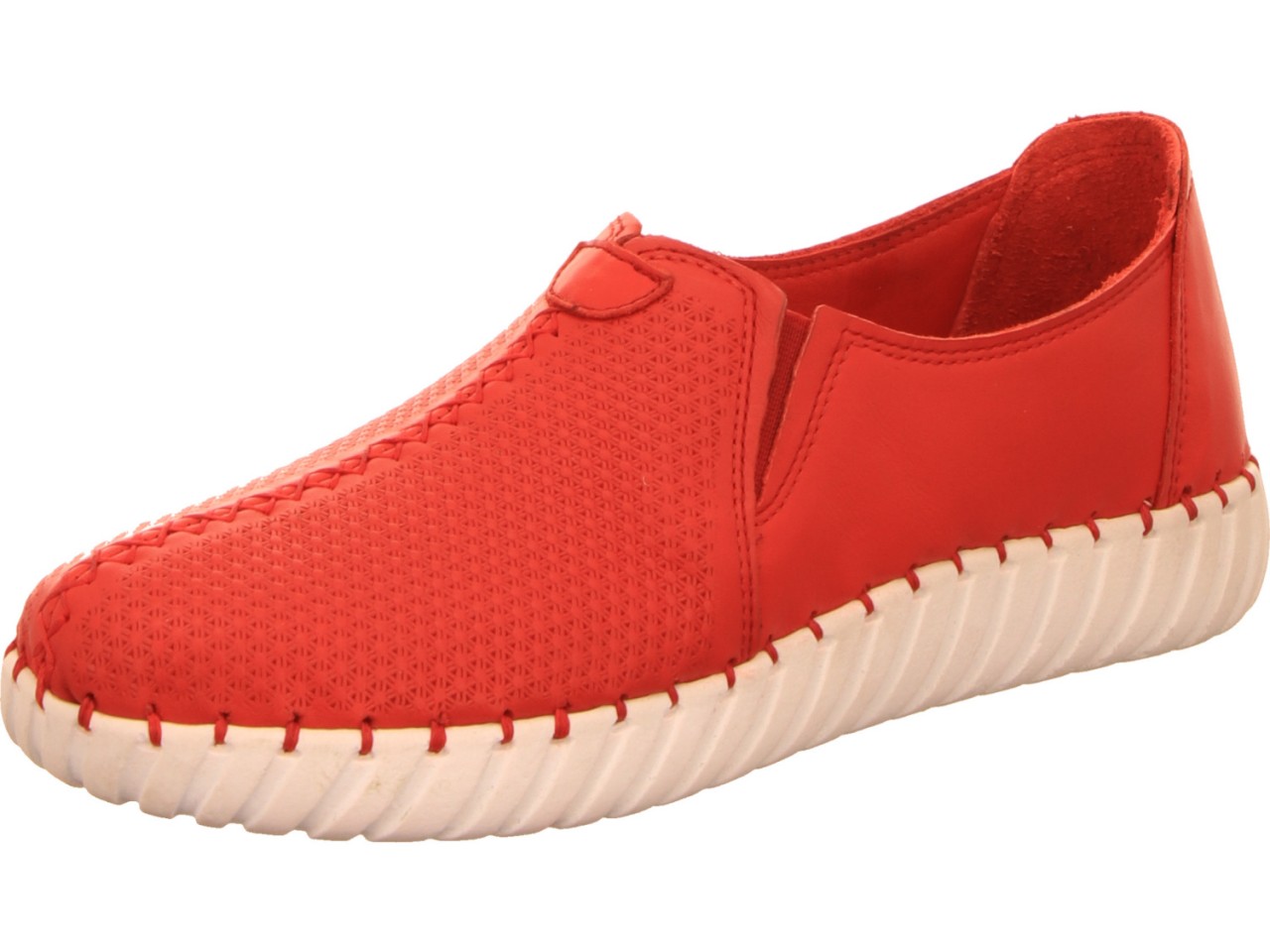 DIVERSE Sportliche Slipper rot