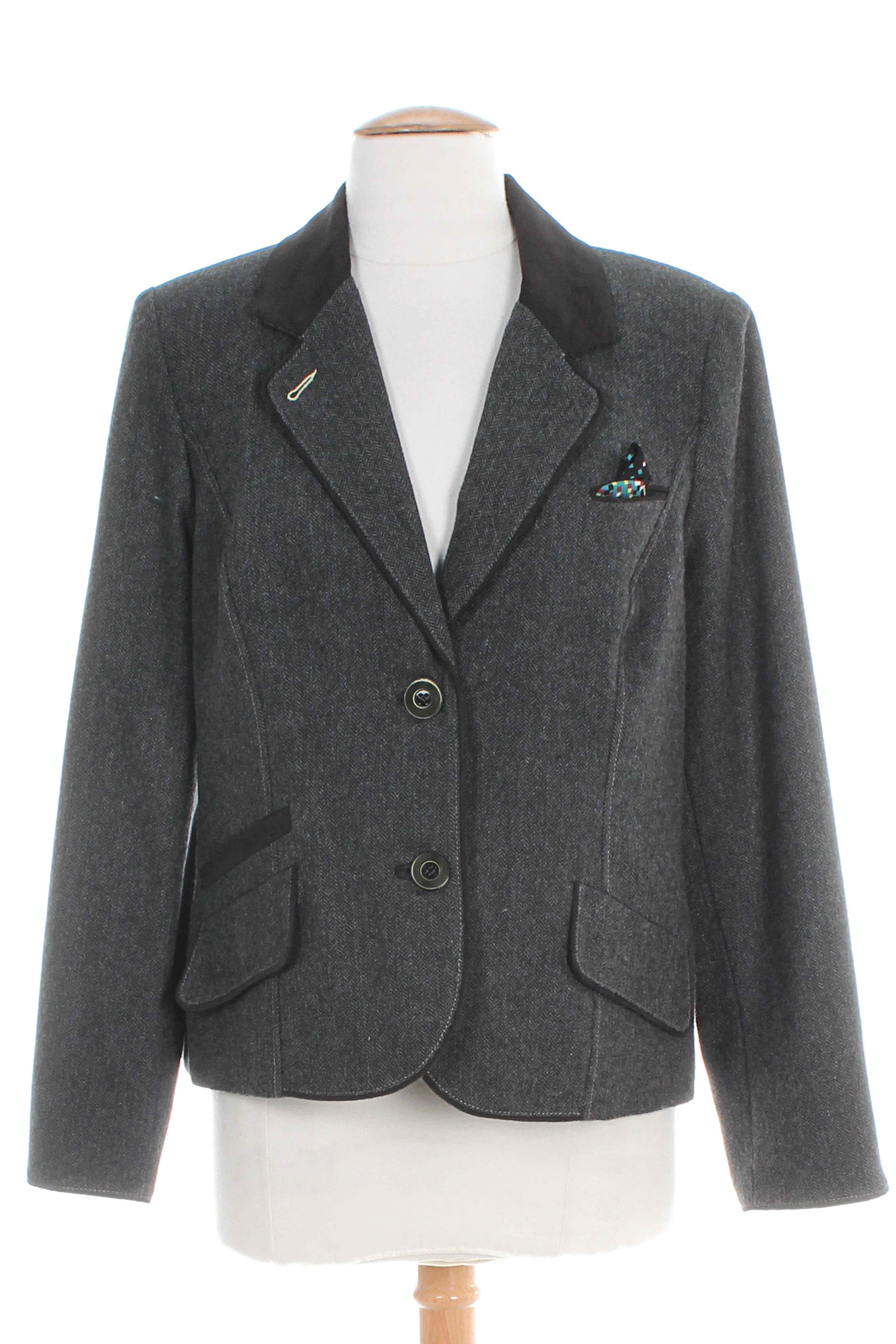 Pauporte Vestecasual Femme couleur gris