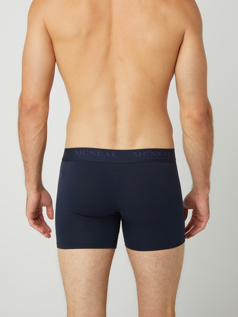 Trunks mit Stretch-Anteil im 3er-Pack in marineblau