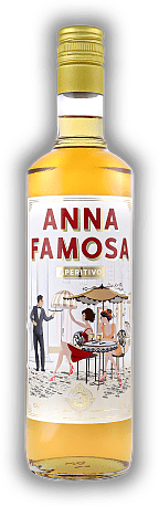 Anna Famosa Aperitivo Anna Famosa Aperitivo Bitter-Aperitif - Dolce Vita im Glas. 0,7	 Liter - Vol 15%