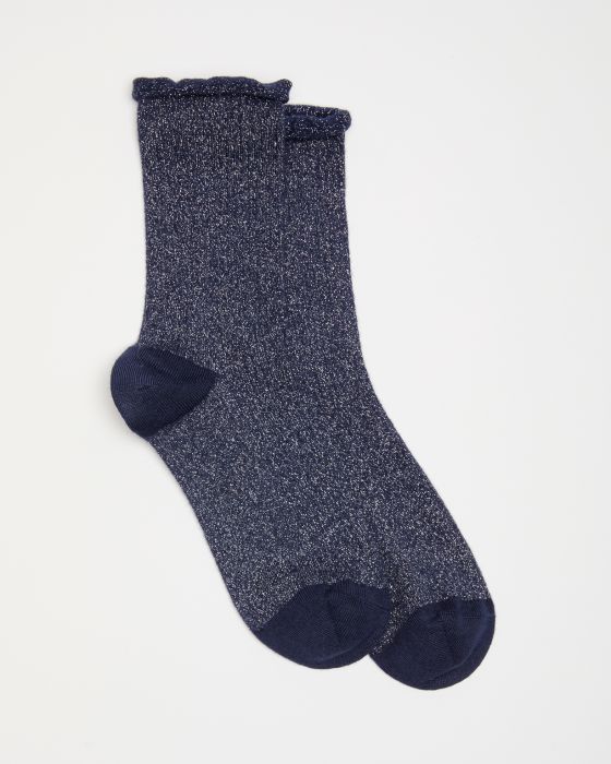 Paire de chaussettes maille côtelée chaude