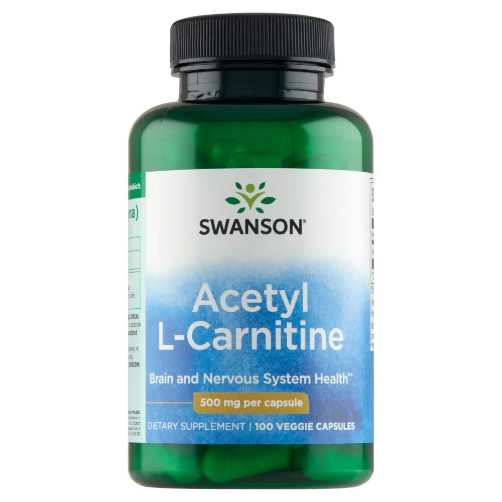 Swanson ALC Ακετυλο L-Καρνιτίνη 500 mg κάψουλες