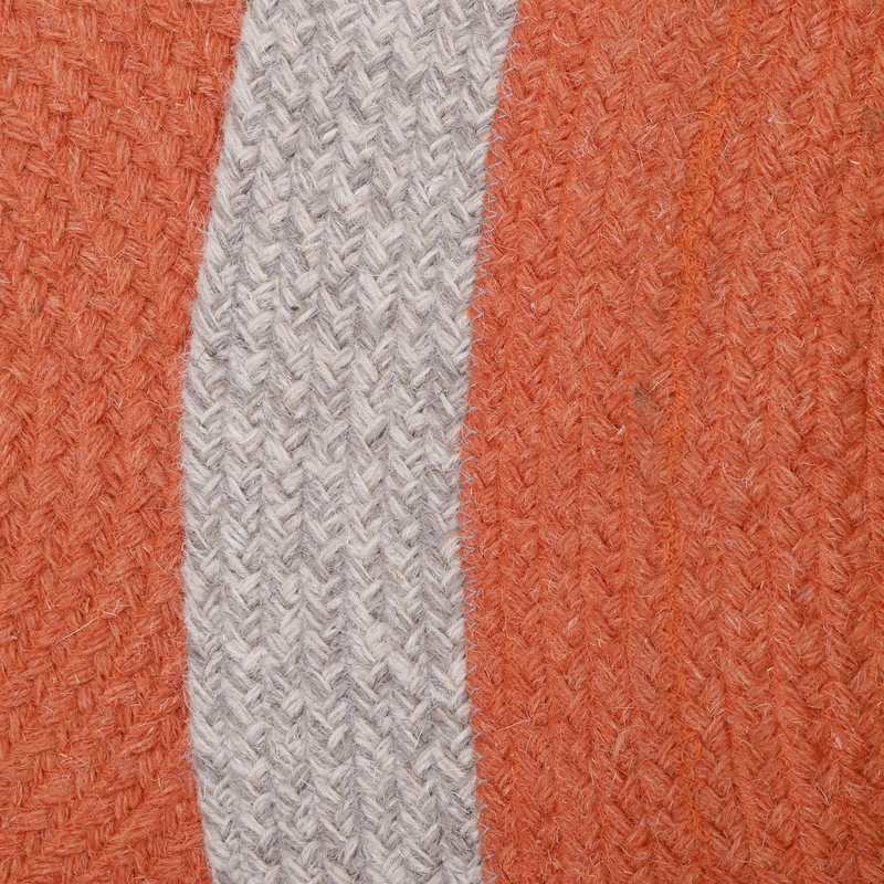 Tapis laine tressée 120cm NOLAN