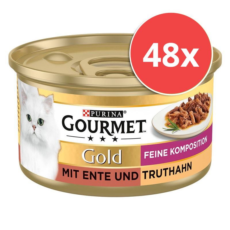 Sparpaket Gourmet Gold Feine Komposition 48 x 85 g
