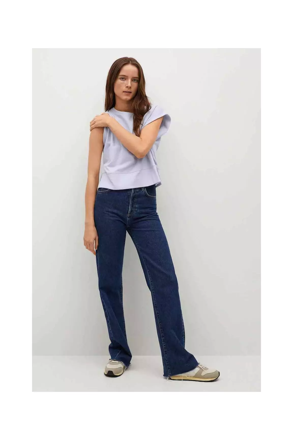 Mango Sweats Femme couleur violet