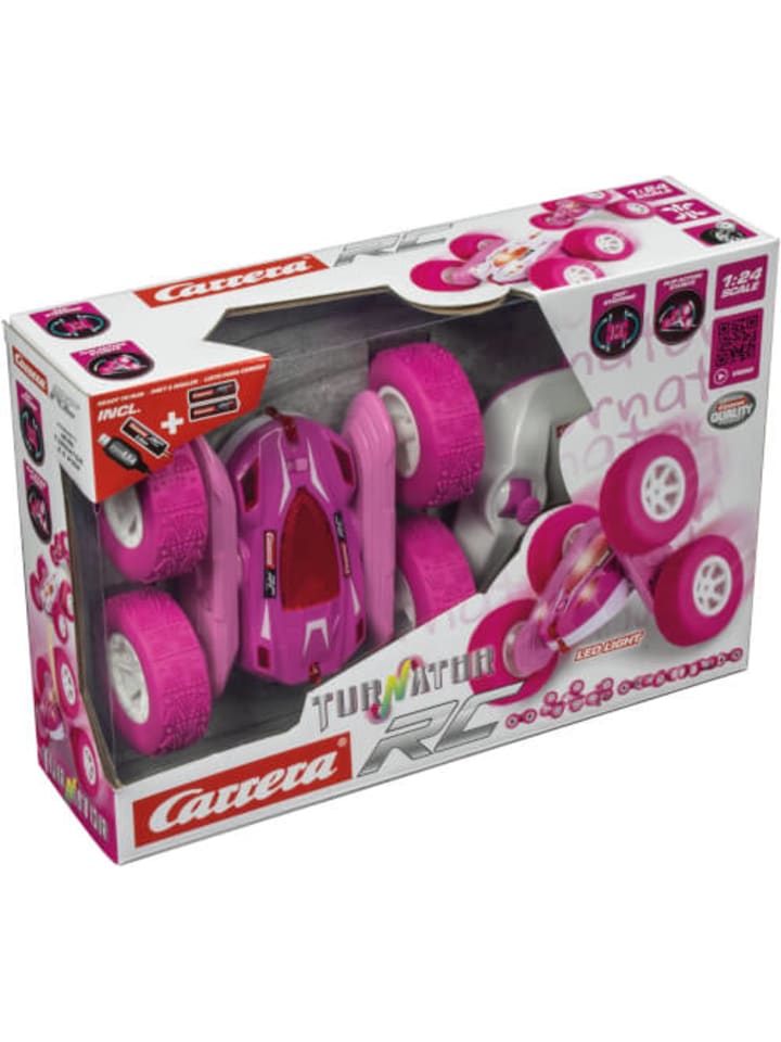 Carrera Ferngesteuertes Fahrzeug RC - 2,4GHz Mini Turnator Pink - ab 6 Jahre günstig kaufen onesize