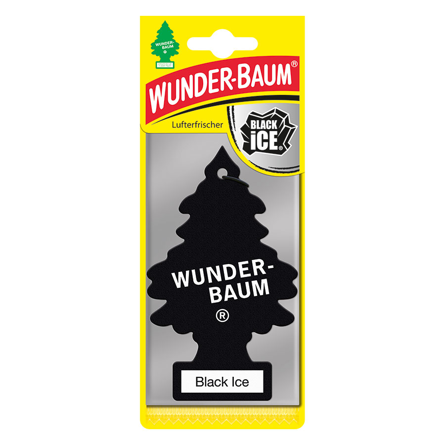 WUNDER-BAUM® Lufterfrischer "Black Ice", 1 Stück - ATU