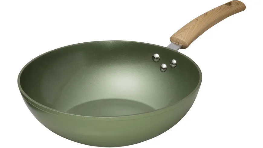 JUST VEGAN Aluminium-Wok Ø 28 cm