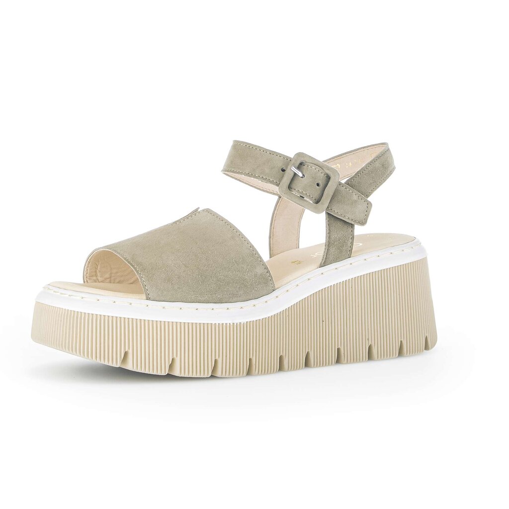Gabor fashion Keilsandalette grün