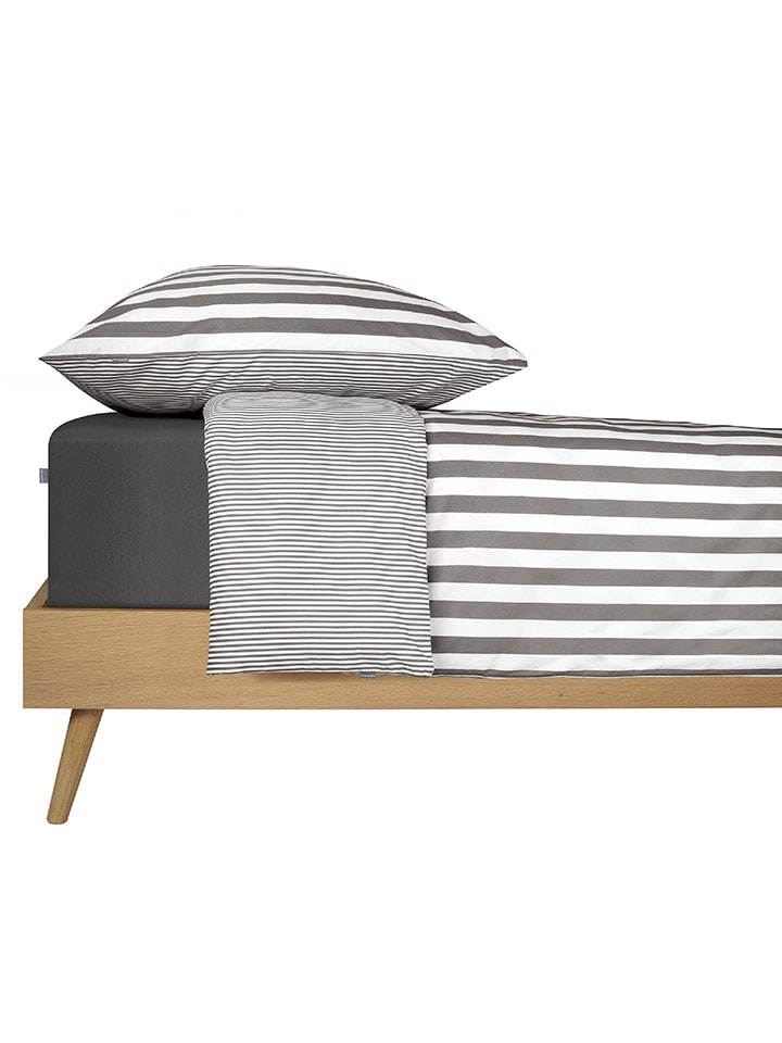 Schiesser Renforcé-Bettwäsche-Set in Taupe günstig kaufen