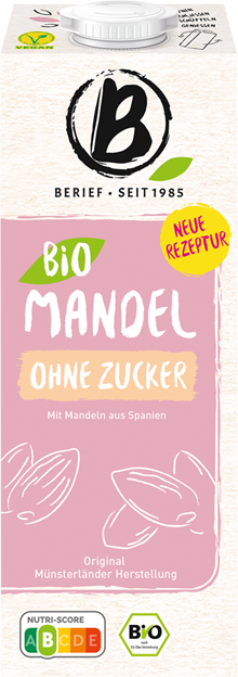 Berief Bio Mandel Drink ohne Zucker