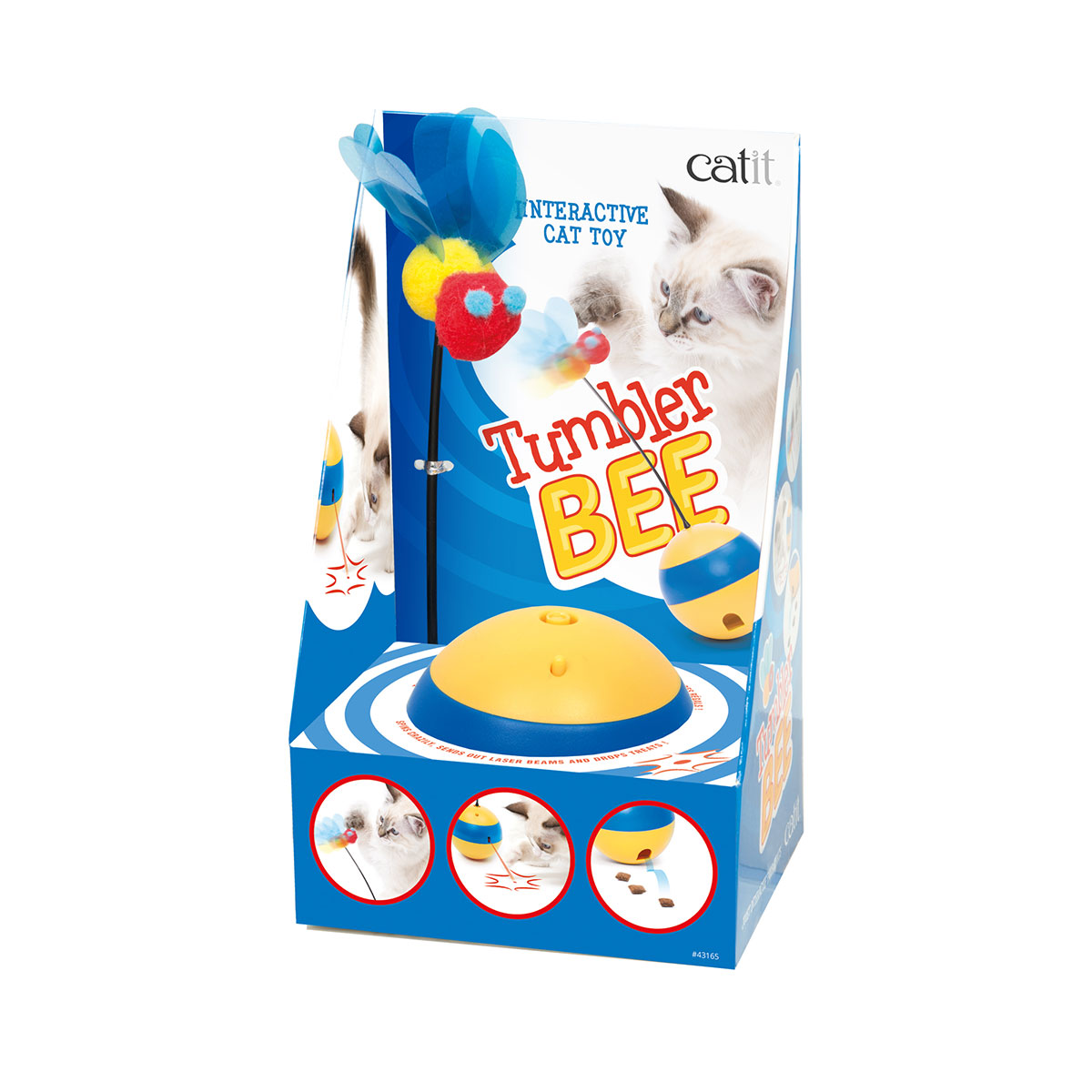 Catit Play Tumbler Bee Laser-Spielzeug kaufen