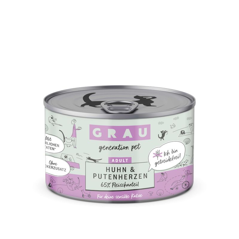 GRAU Adult Getreidefrei 6 x 200 g zu TOP-Preisen