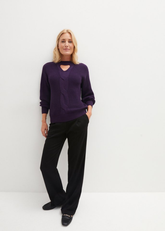 Pullover mit Cut-Out