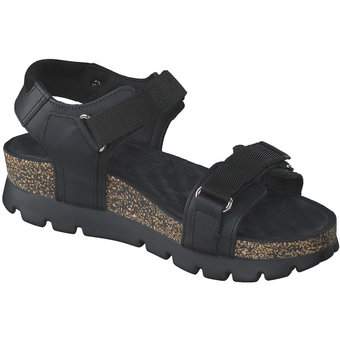 Panama Jack Sun Sandale in schwarz