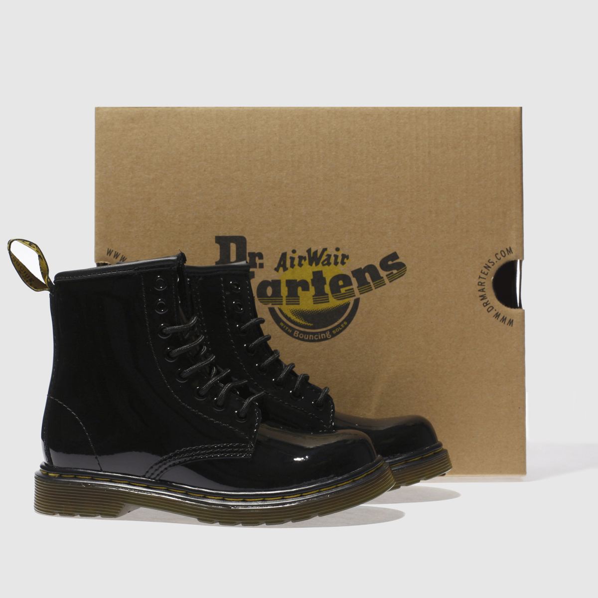 Dr. Martens fekete 1460 Lány Junior Csizma