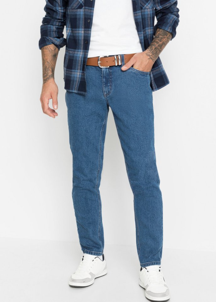 Regular Fit Stretch-Jeans, Tapered