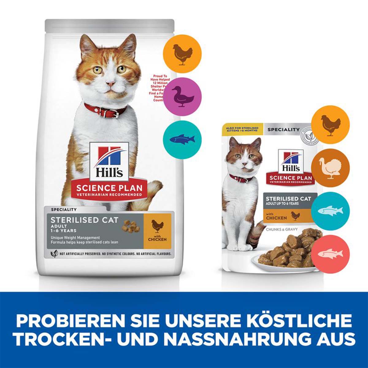 Hill's Science Plan Sterilised Cat Adult Huhn kaufen