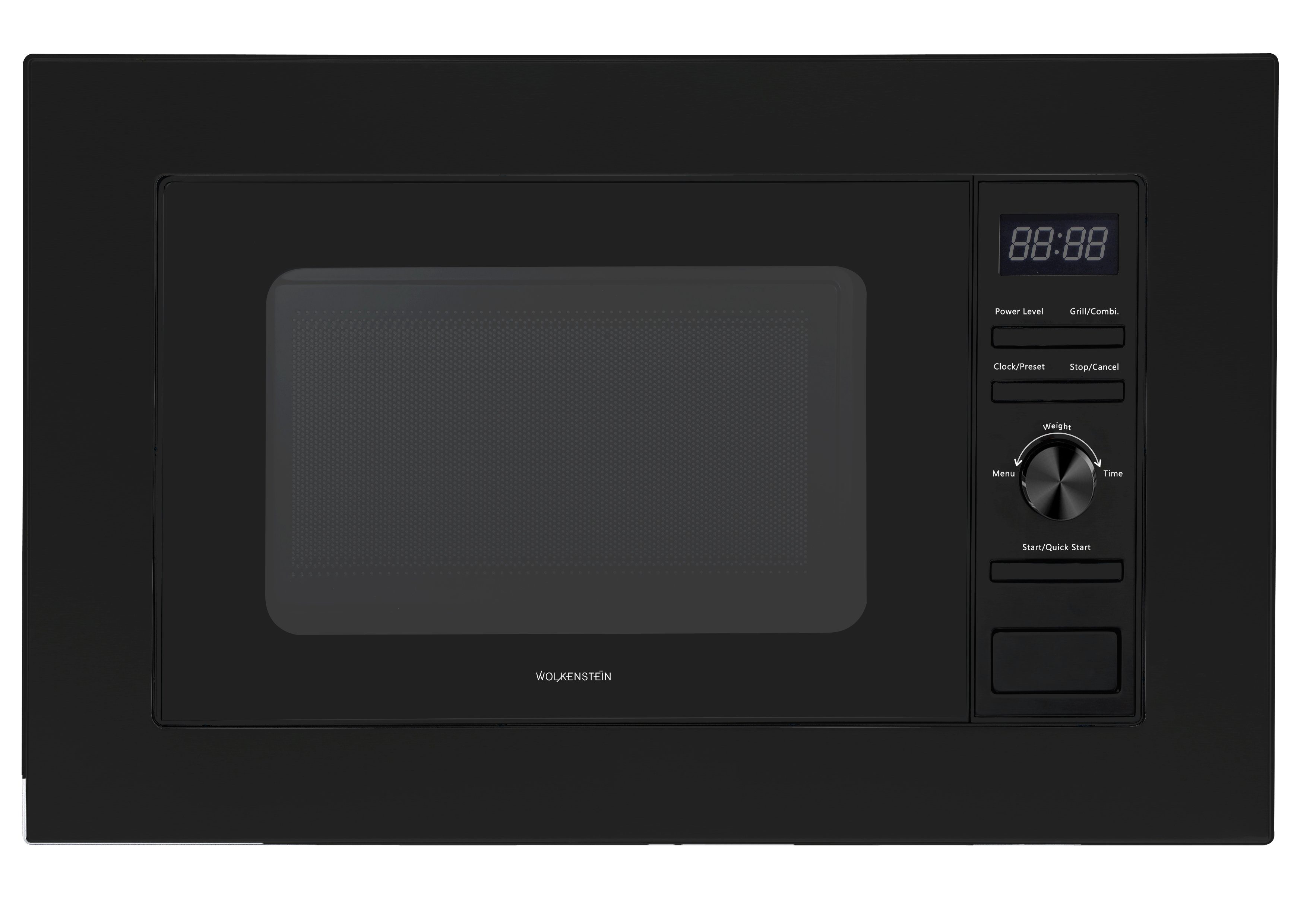 Wolkenstein Mikrowelle WOLKENSTEIN Mikrowelle WMW800-20GB EB, 20 Liter Volumen, Grill, Auftaufunktion, 20,00 l, LED-Display, Digitaler Timer