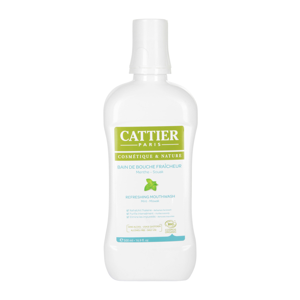 cattier Bain de bouche fraicheur 500ml Hygiène Bucco-dentaire