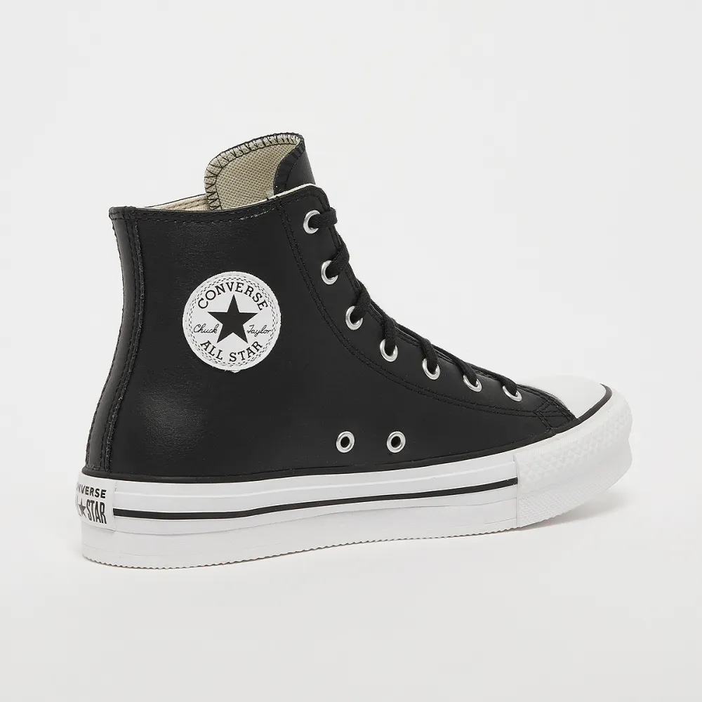 Converse Chuck Taylor All Star Lift Leather Platform High A02485C / schwarz