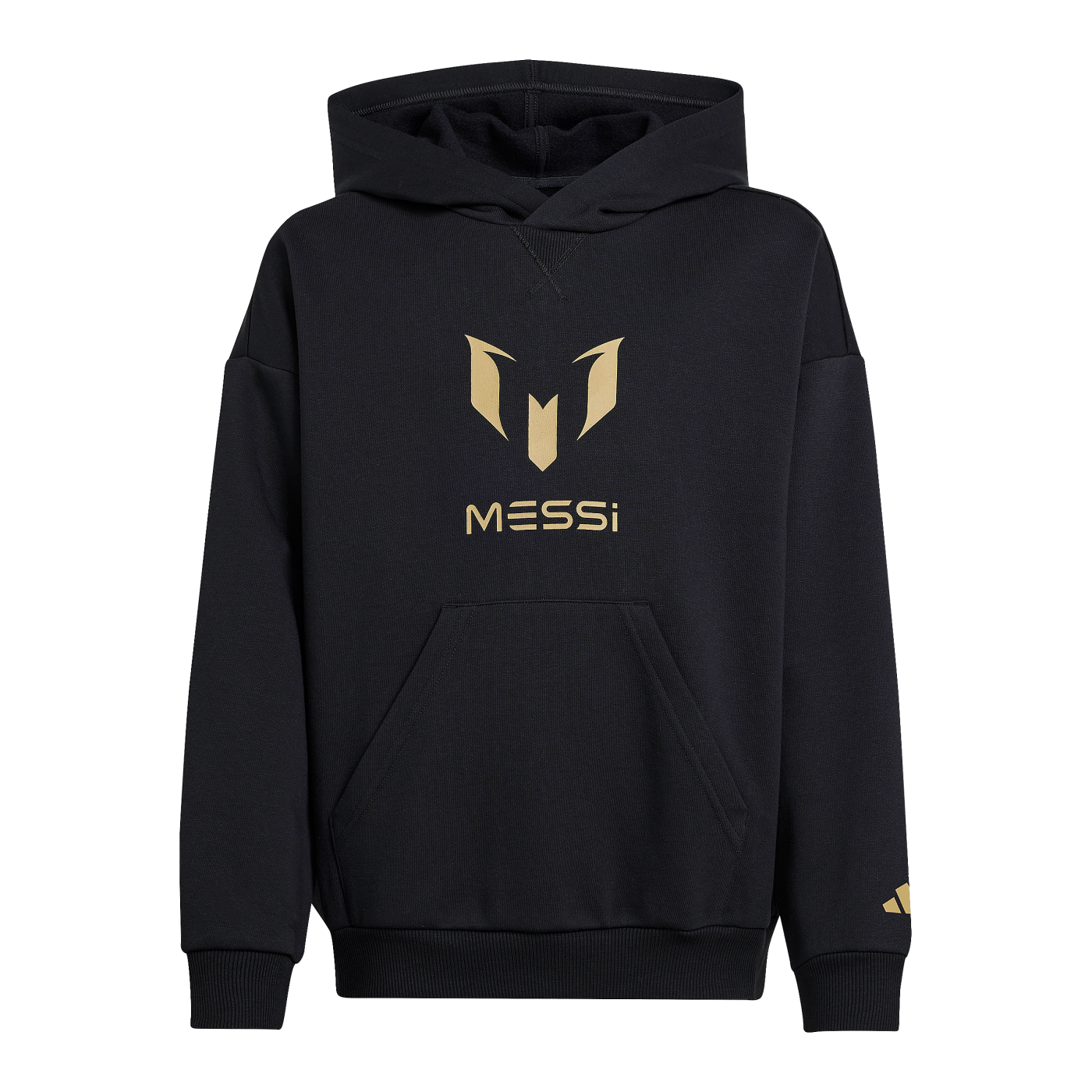 adidas Messi HD Y Hoody Kids Schwarz