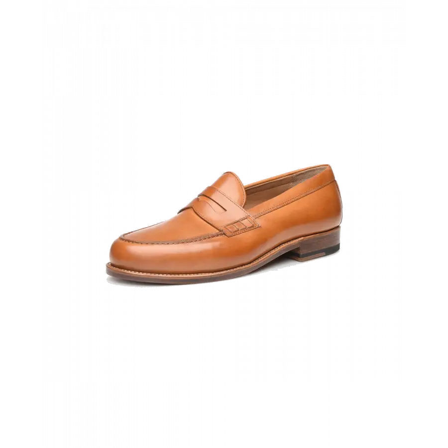 Heinrich Dinkelacker - Loafer WIEN PLAIN AC Kalbsleder - beige