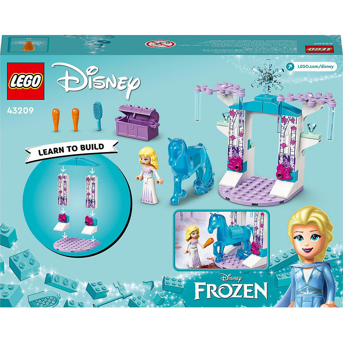 LEGO®   Princess 43209 Elsa und Nokks Eisstall