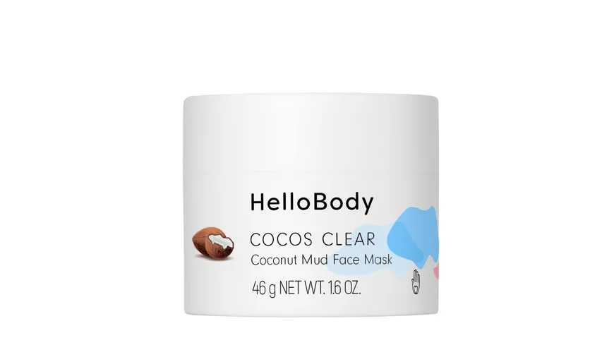 HelloBody Klärende Moormaske Cocos Clear 50 ml