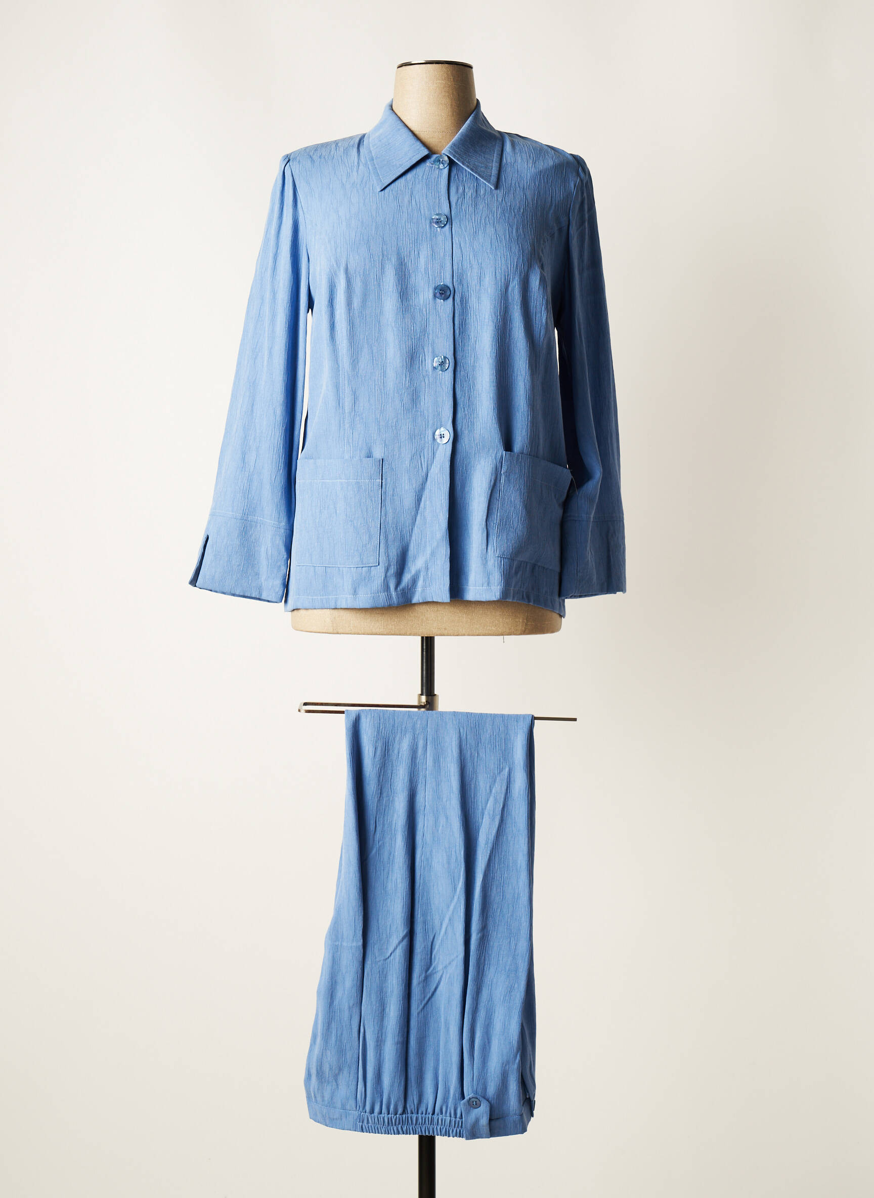 Jean Delfin Ensembles Pantalon Femme couleur bleu