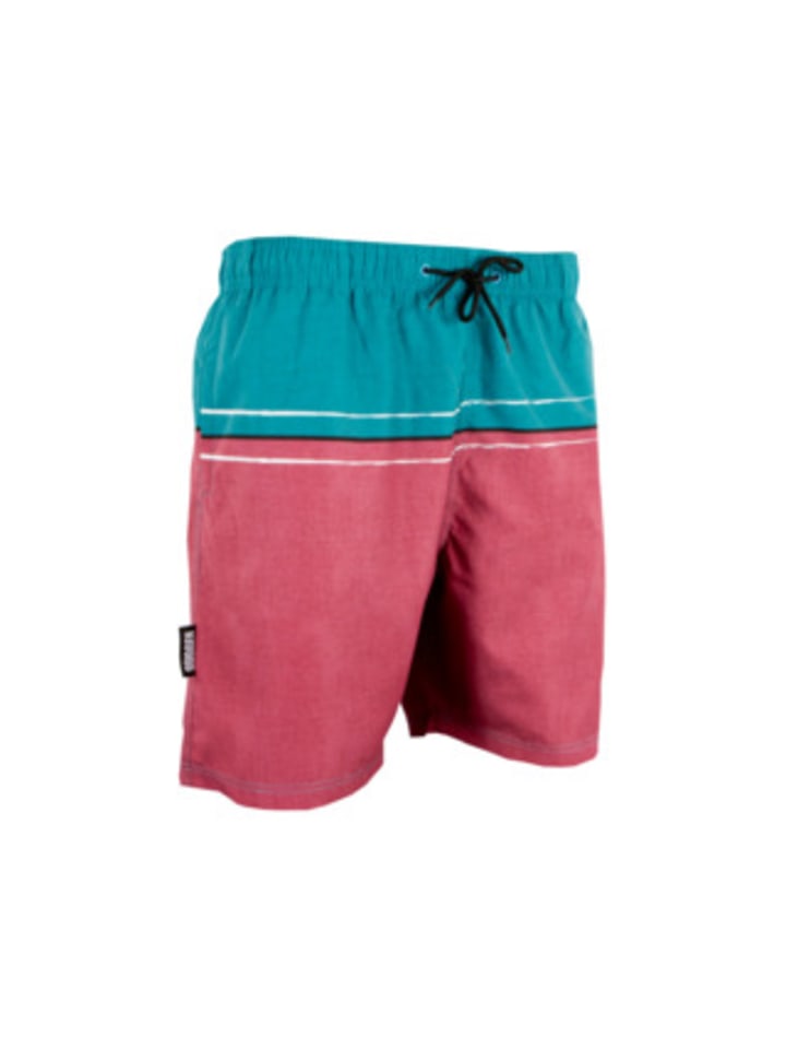 GUGGEN MOUNTAIN Badehose für Herren in rot in rot günstig kaufen